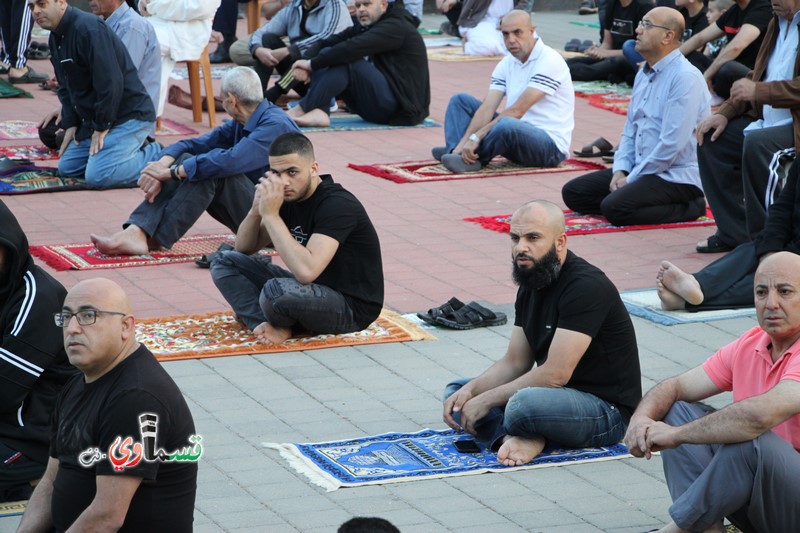 فيديو: شعائر  صلاة  وخطبة عيد الفطر  من مسجد صلاح الدين والشيخ اشرف عيسى يؤكد : حال مجتمعنا لا يُبشر بخير ... العنف والجريمة احتلا عقول شبابنا لبعدهم عن دينهم       